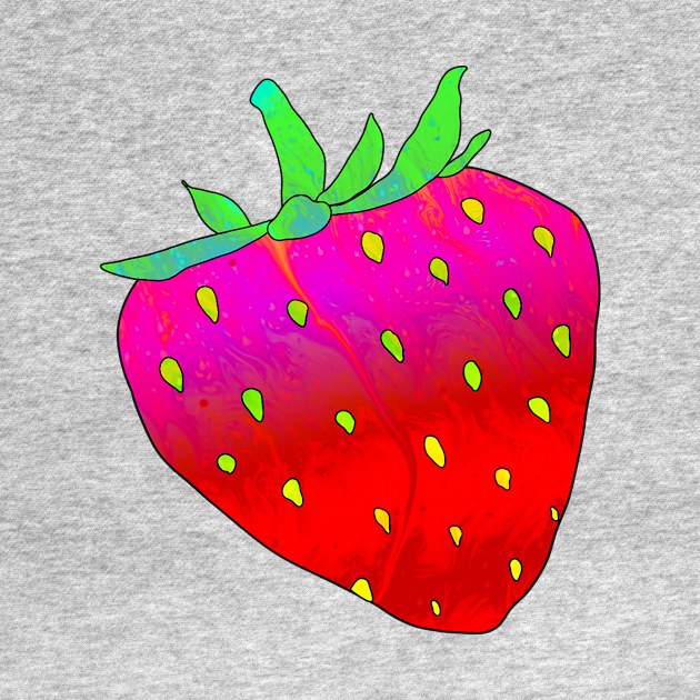 Trippy Strawberry Variation 2 by lolosenese